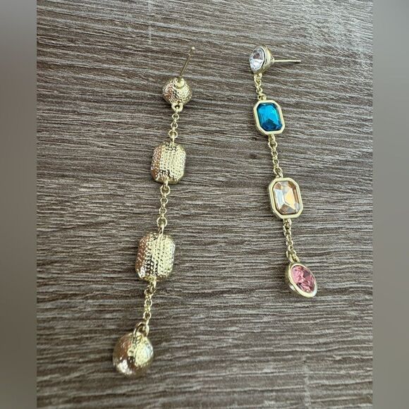 Colorful dangle earrings N765 - Picture 4 of 5